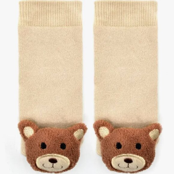 Teddy Bear Rattle Socks - Picture 2 of 2